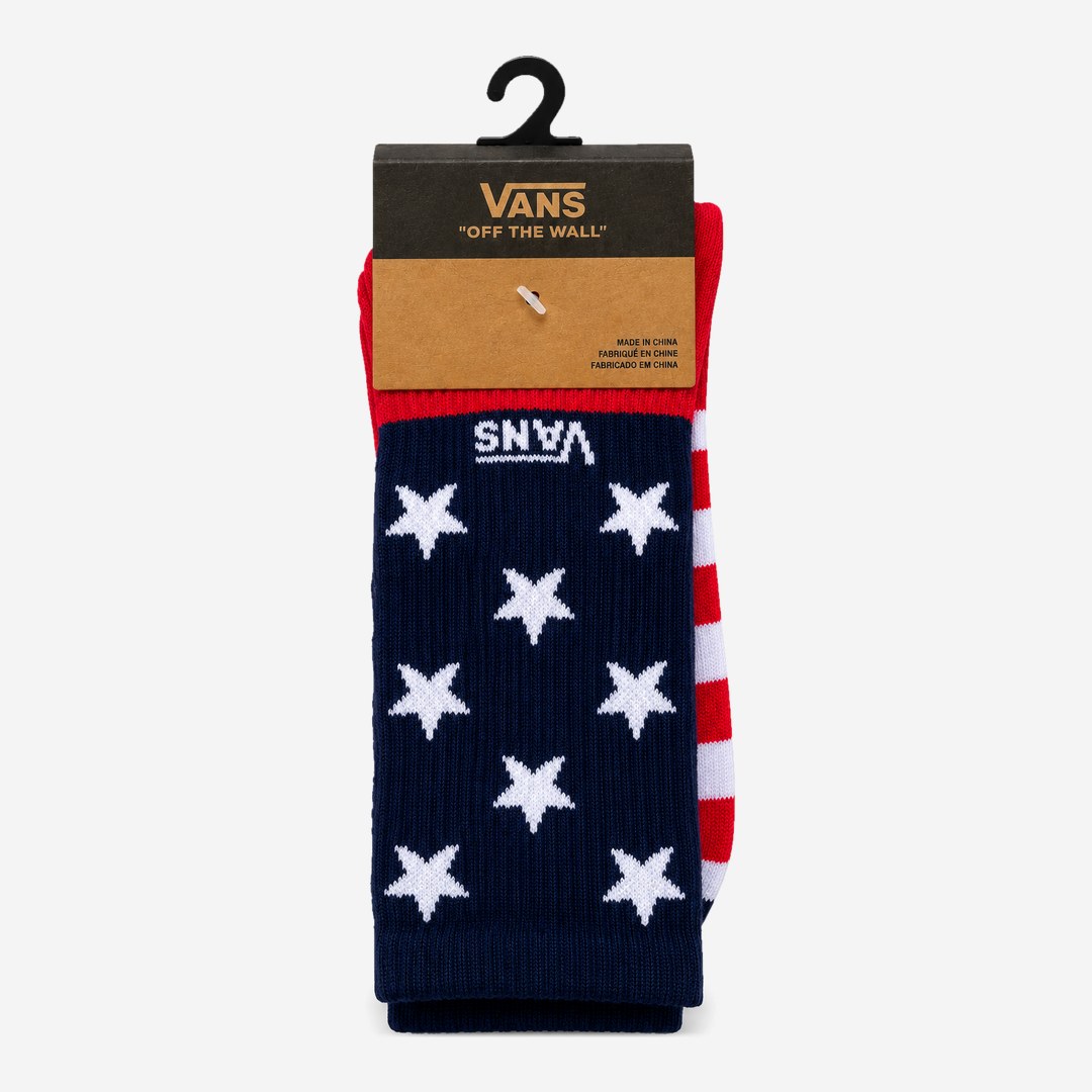 Meia Vans Marinho estrelas