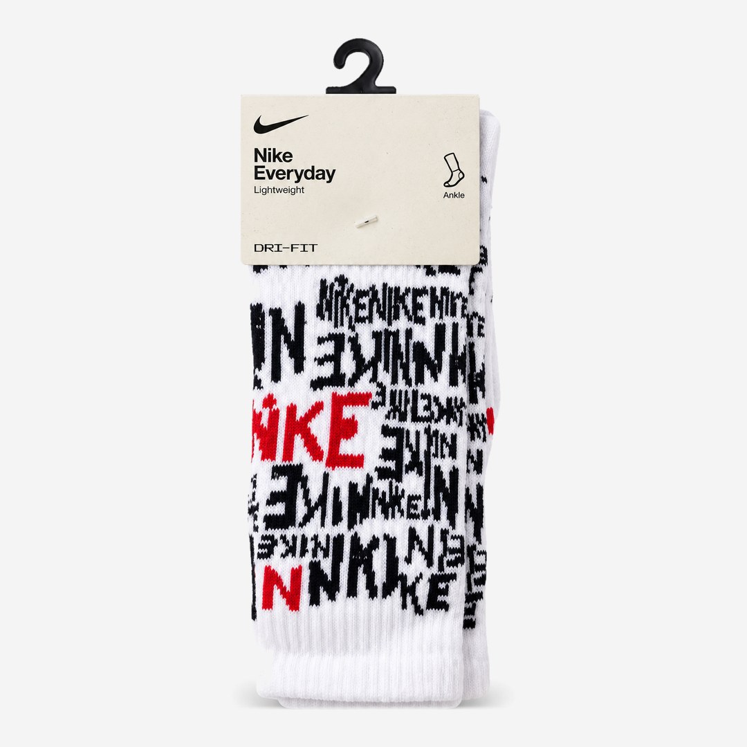 Meia Nike Branca nike all over